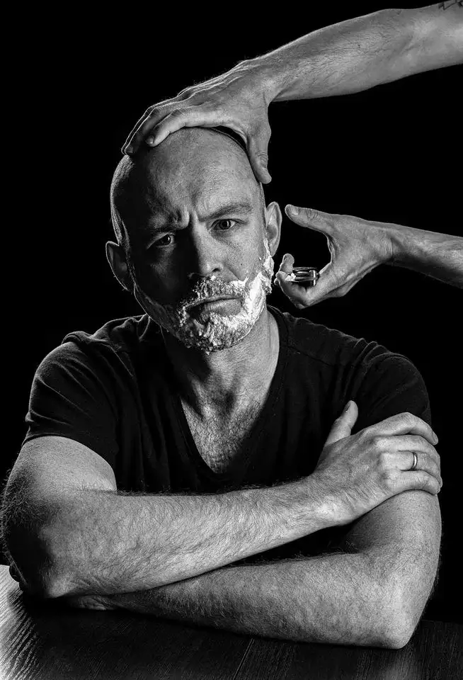Мужской портрет, работа ученика HolyCam